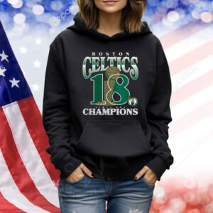 Official Boston Celtics 18-Time NBA Finals Champions Shirt
