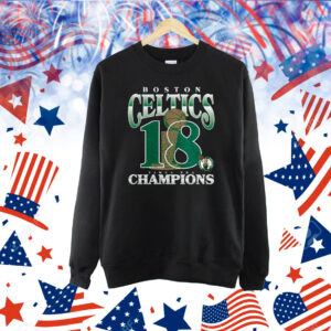 Official Boston Celtics 18-Time NBA Finals Champions Shirt