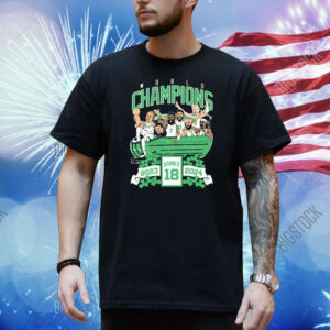 Official Boston Celtics Banner 18 Duckboat World Champions 2023-2024 Shirt