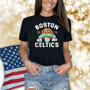 Official Boston Celtics Basketball 18-Time NBA Finals Champions Shirt