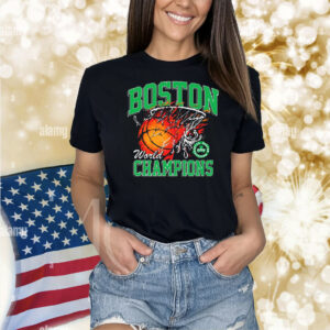 Official Boston Celtics Basketball World Champions 2024 Shirt