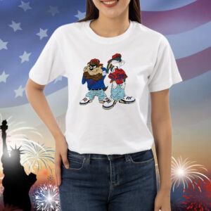 Official Bugs Bunny and Taz 90s Looney Tunes 2024 Shirt