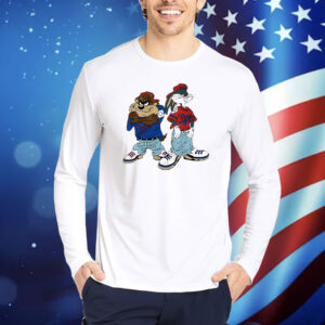 Official Bugs Bunny and Taz 90s Looney Tunes 2024 Shirt