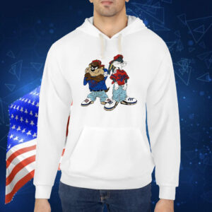 Official Bugs Bunny and Taz 90s Looney Tunes 2024 Shirt