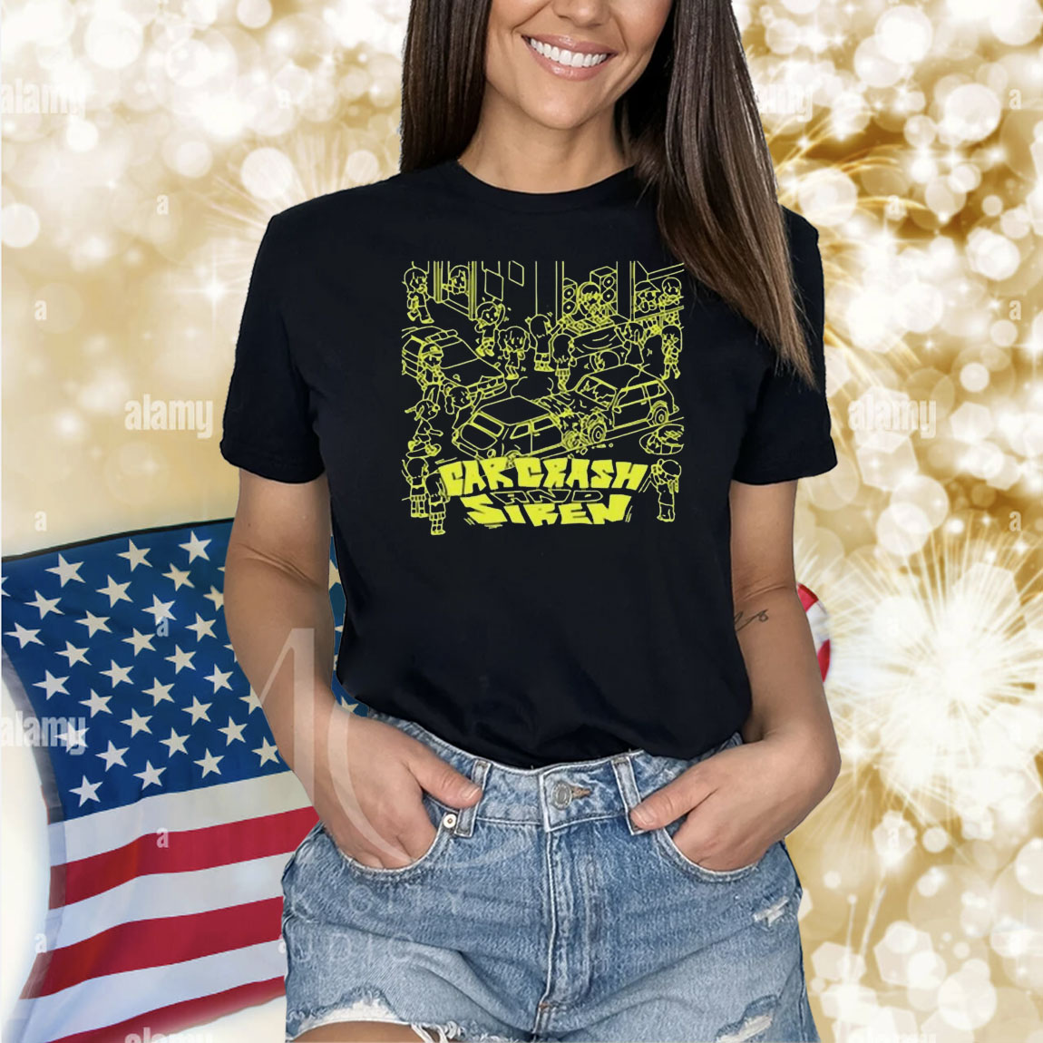 Official Car Crash And Siren Shirt