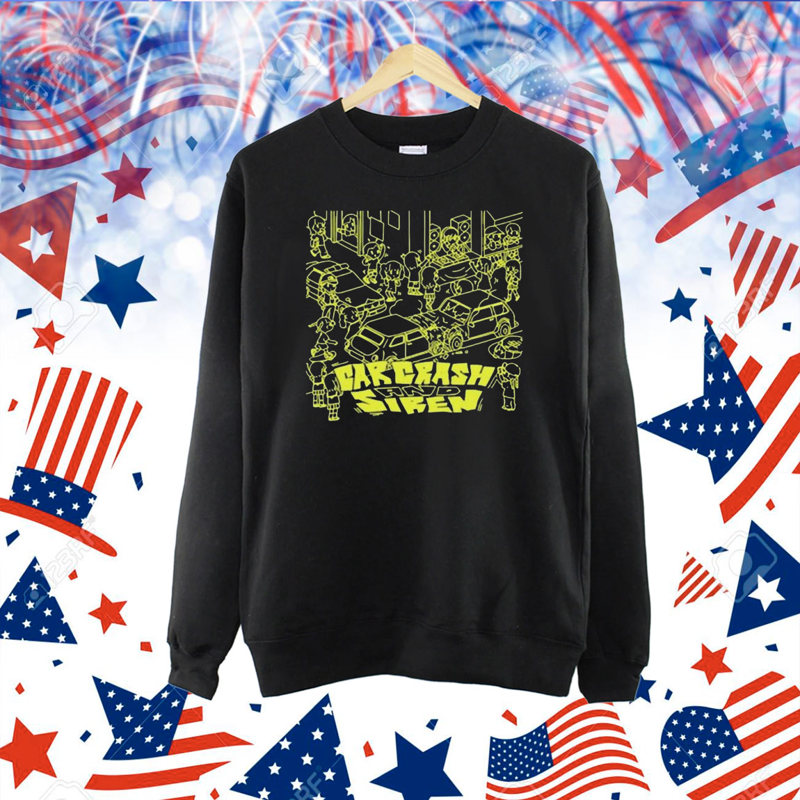 Official Car Crash And Siren Shirt