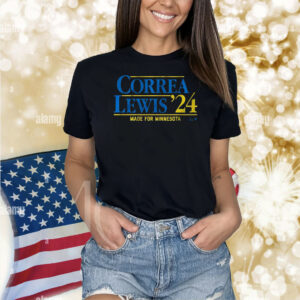 Official Correa-Lewis ’24 Made For Minnesota Shirt