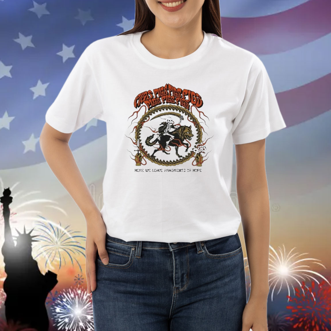 Official Here We Leave Fragments Of Hope 2024 Shirt