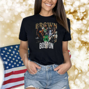 Official Jaylen Brown Boston Celtics 2024 NBA Finals Champions signature Shirt