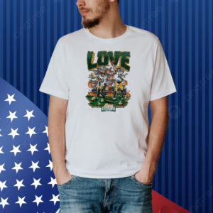 Official Jordan Love Green Bay Packers V3 Planet Euphoria Artwork 2024 Shirt