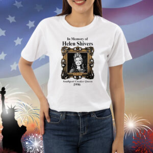Official Josh Levesque In Memory Of Helen Shivers Southport Croaker Queen 1996 Shirt