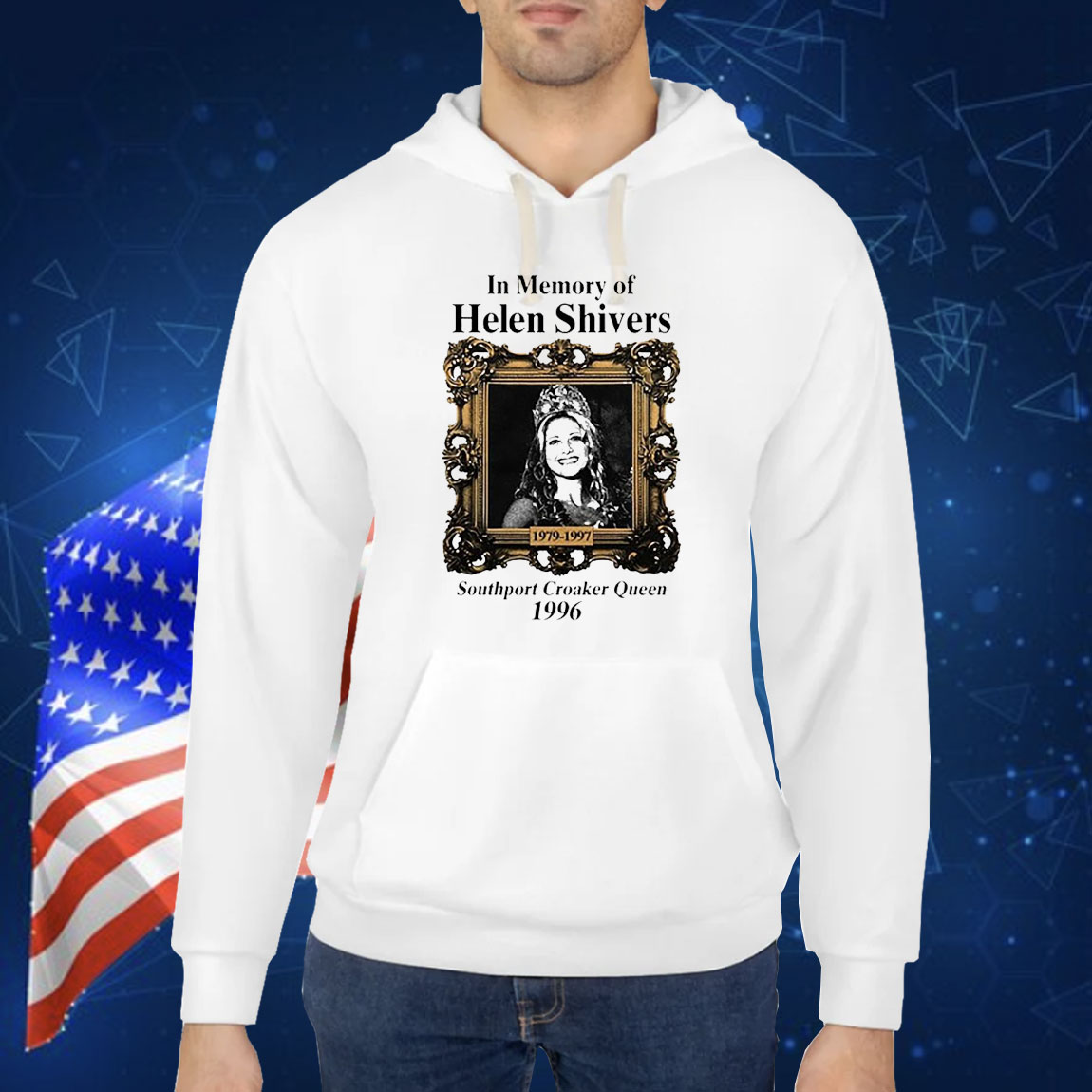 Official Josh Levesque In Memory Of Helen Shivers Southport Croaker Queen 1996 Shirt