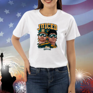Official Juiced Bash Brothers Jose Canseco And Mark McGwire Planet Euphoria Artwork 2024 Shirt