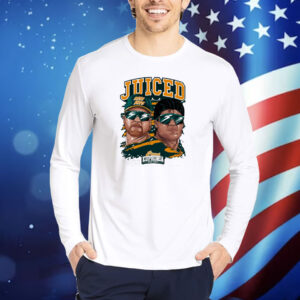 Official Juiced Bash Brothers Jose Canseco And Mark McGwire Planet Euphoria Artwork 2024 Shirt