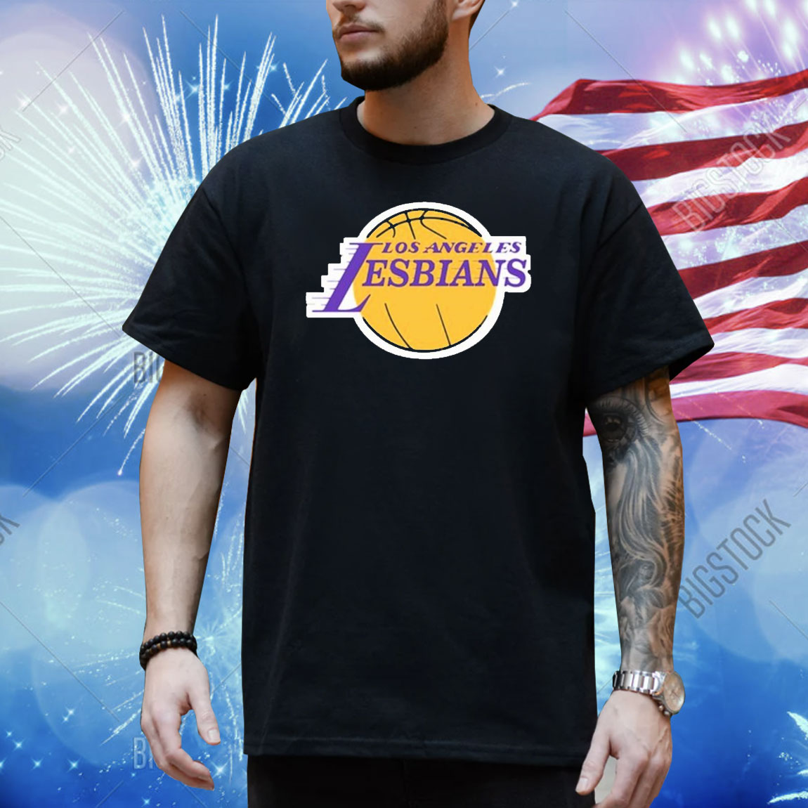 Official Lakeyia Brown Los Angeles Lesbians Lakers Shirt