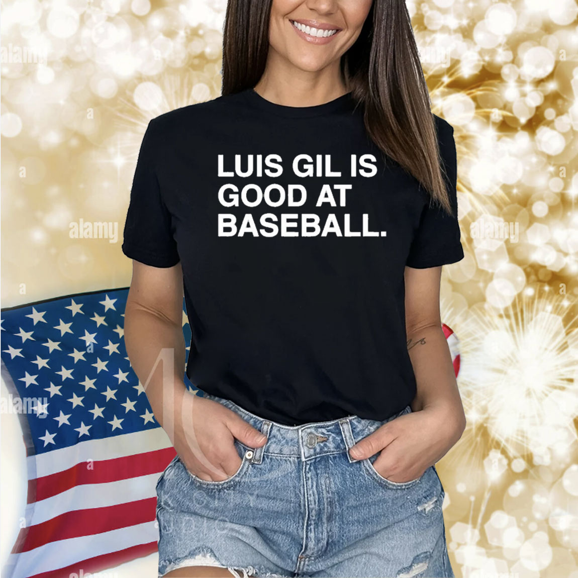 Official Luis Gil Is Good At Baseball Shirt