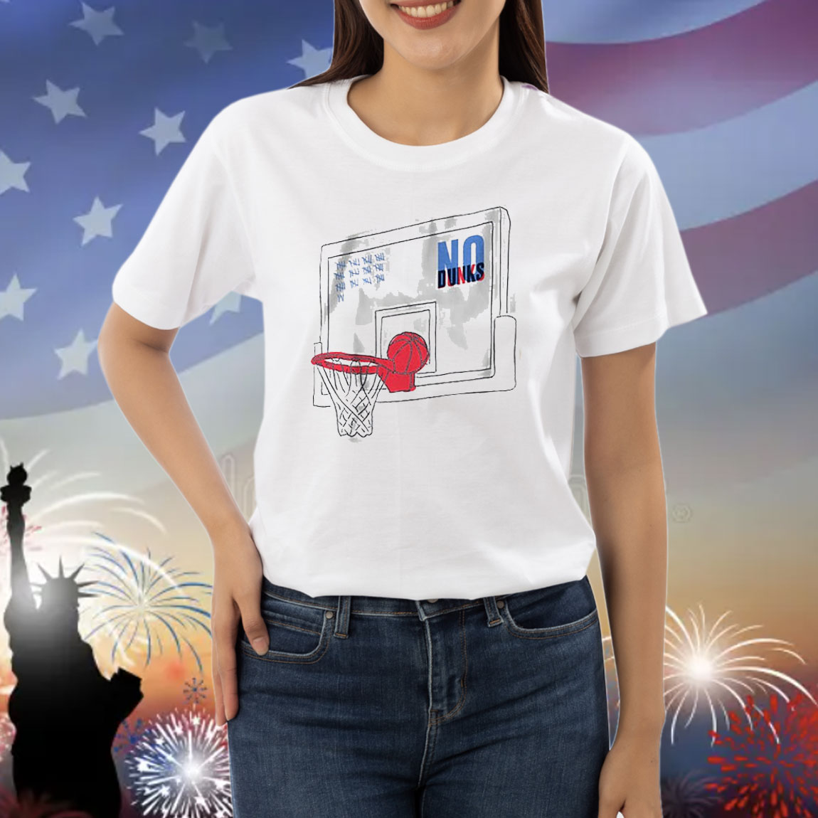 Official No Dunks Record-Breaking Wedgies Shirt