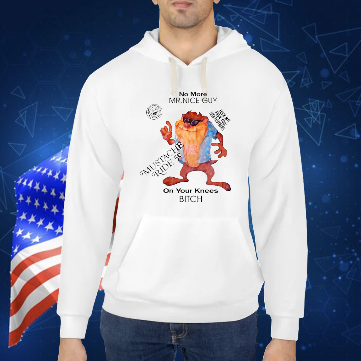 Official No More Mr Nice Guy On Your Knees Bitck Shirt