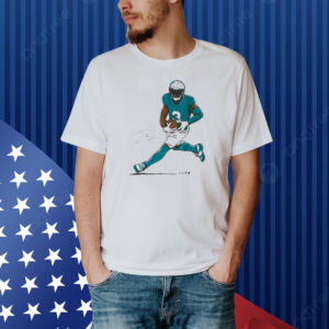 Official Odell Beckham Jr Miami Dolphins Superstar Pose signature Shirt
