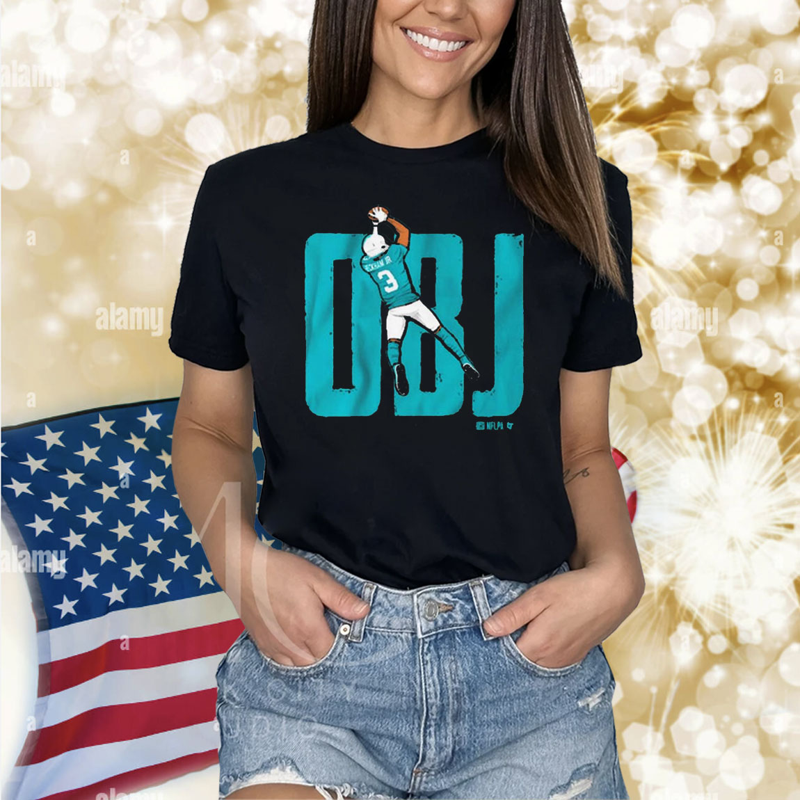 Official Odell Beckham Jr OBJ Miami Dolphins Shirt