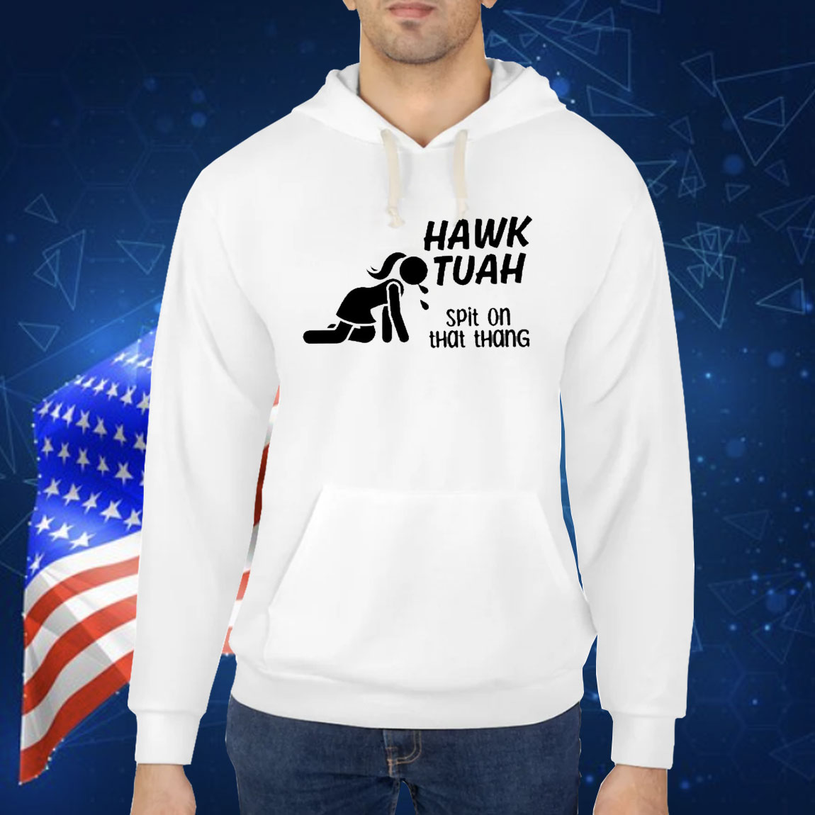 Official Old School Hats Hawk Tuah Spit On That Thang Shirt