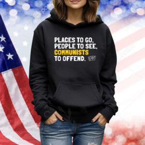 Official Places To Go People To See Communists To Offend Tuttle Twins Shirt