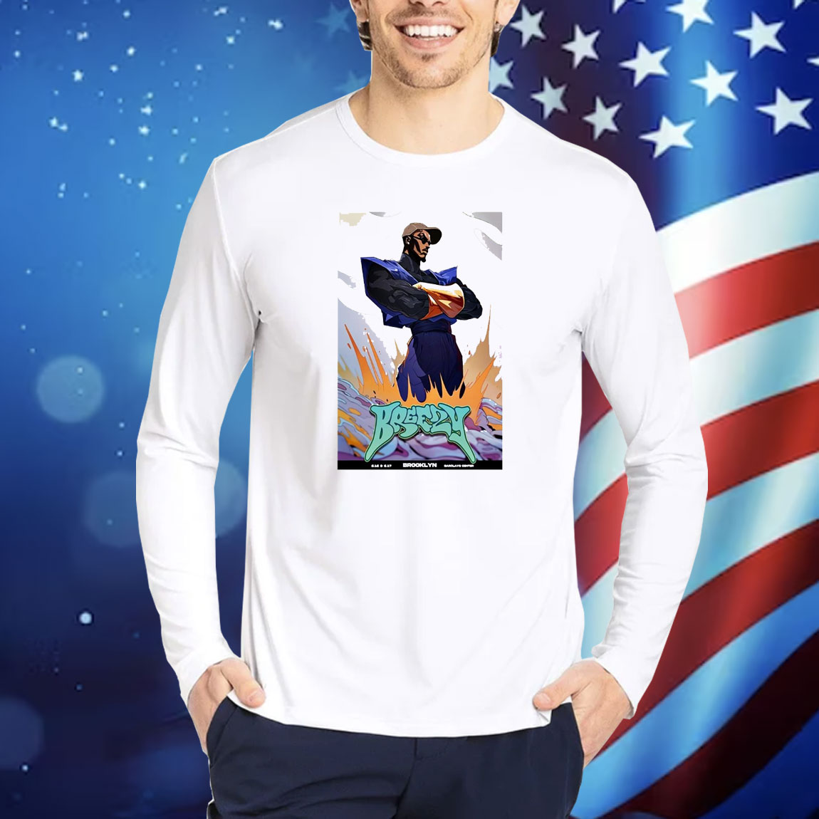 Official Poster Chris Brown June 16-17 2024 Barclays Center in Brooklyn NY Shirt