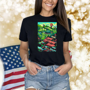 Official Poster Dave Matthews Band June 22 2024 East Troy WI Shirt