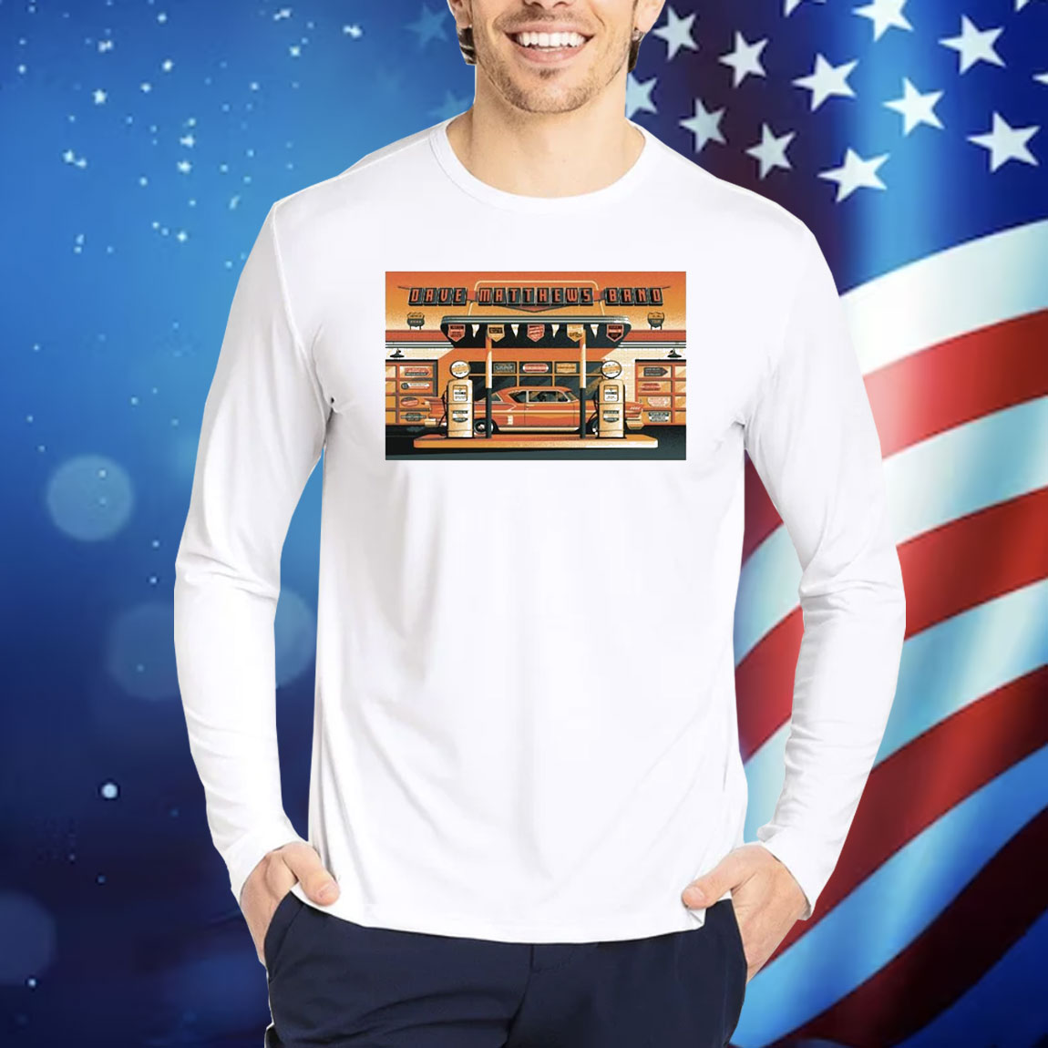 Official Poster Dave Matthews Band Tour Summer 2024 Shirt