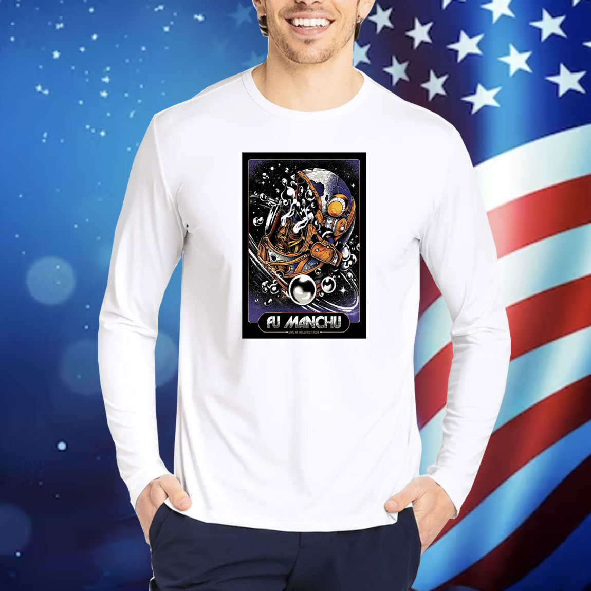 Official Poster Fu Manchu Tour In Clisson France On Jun 28 2024 Shirt