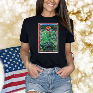 Official Poster Glastonbury 2024 Artwork Worthy Forest Shirt