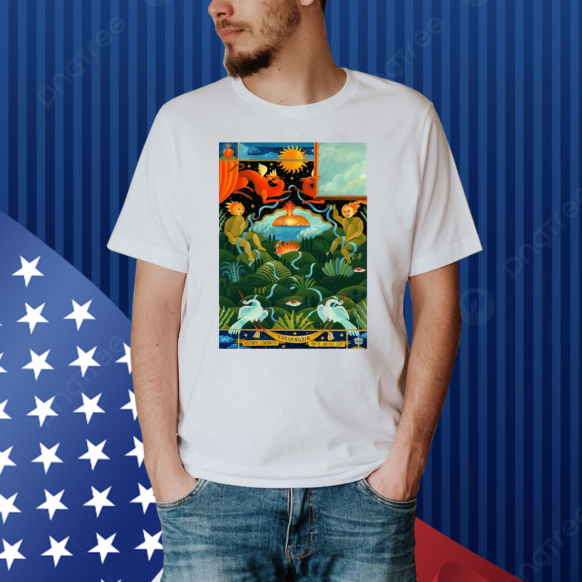 Official Poster Khruangbin History ON May 31 2024 Shirt