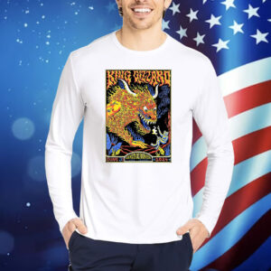 Official Poster King Gizzard And The Lizard Wizard June 3 2024 Les Nuits De Fourvière Lyon France Shirt