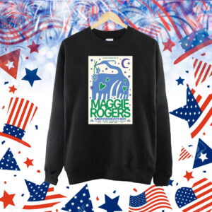 Official Poster Maggie Rogers June 16 2024 Merriweather Post Pavilion Columbia MD Shirt