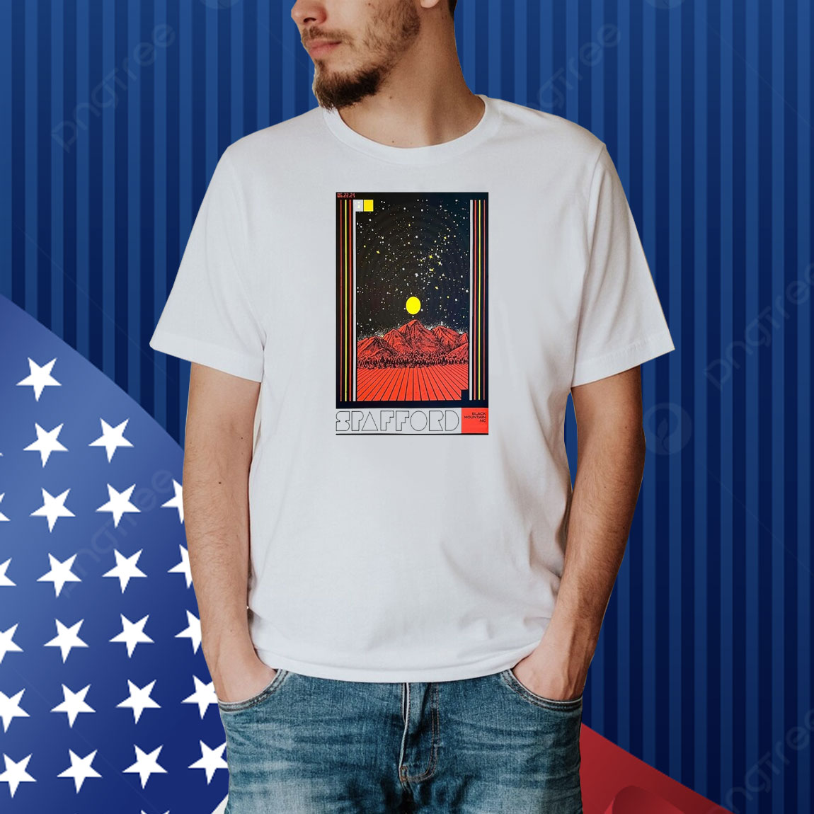 Official Poster Spafford June 22 2024 Pisgah Brewing Company Black Mountain NC Shirt