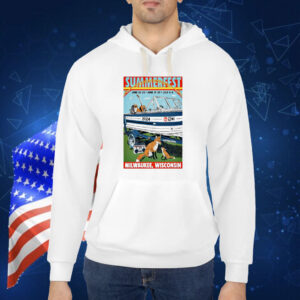 Official Poster SummerFest June 20-22 2024 Milwaukee WI Shirt