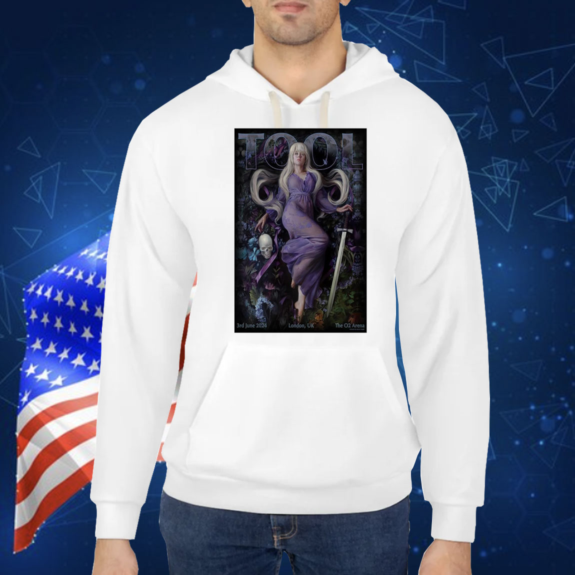 Official Poster Tool June 3 2024 The O2 London UK Shirt
