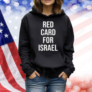 Official Red Card For Israel Shirt