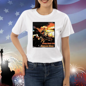 Official Shadow The Hedgehog Bring Back The Volcano Menu Shirt