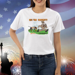 Official Sic ‘Em Smokey Baseball Pocket 2024 Shirt