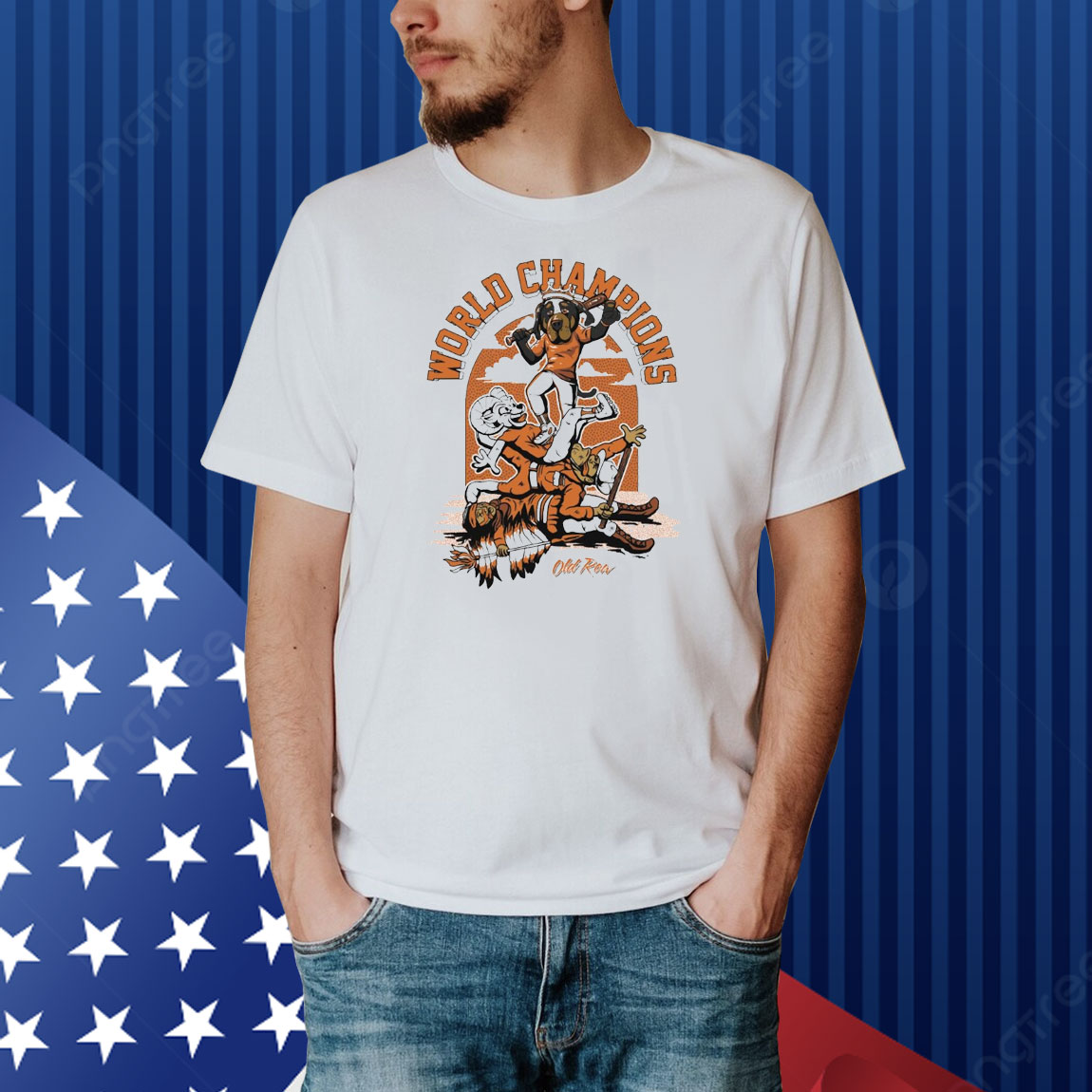Official TN Tennessee Baseball World Champions Pocket 2024 Shirt