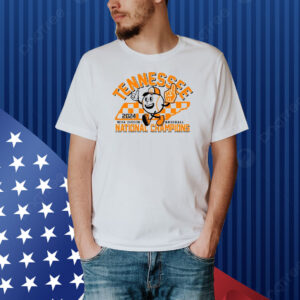 Official Tennessee Volunteers 2024 NCAA Division I Men's Baseball College World Series Champions Mascot Shirt