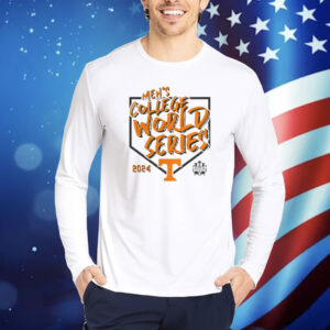 Official Tennessee Volunteers NCAA Men's Baseball College World Series Swing Away 2024 Shirt