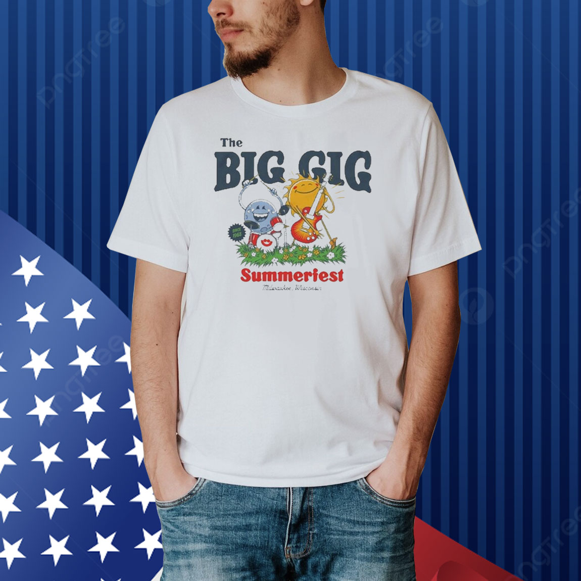 Official The Big Gig Summer Fest 2024 Event Wisconsin Shirt