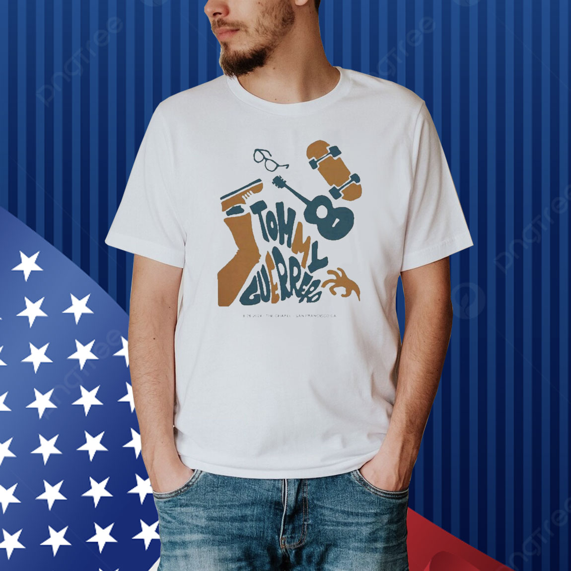 Official The Chapel Event Tommy Guerrero Aug 28, 2024 San Francisco Shirt