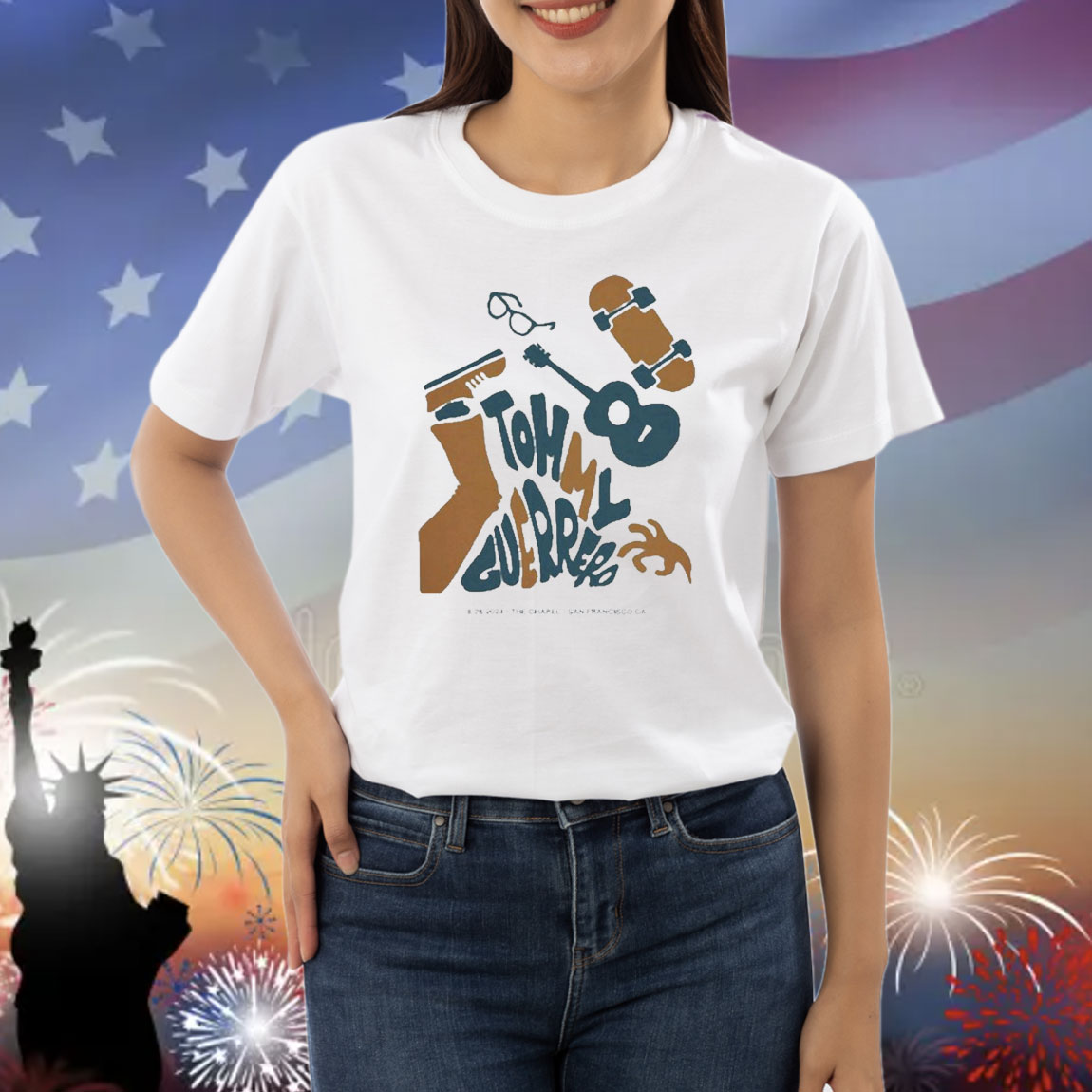 Official The Chapel Event Tommy Guerrero Aug 28, 2024 San Francisco Shirt
