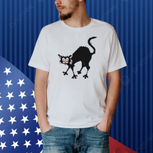 Official The Tom Ward Show Tom Cat 8 Bit Shirt