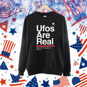 Official Tom Delonge Wearing Ufos Are Real Aliens Fucking Exist Shirt