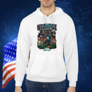 Official Yannick Ngakoue Jacksonville Jaguars number 91 Planet Euphoria Artwork 2024 Shirt