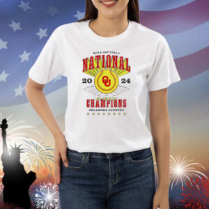 Oklahoma Sooners Softball 2024 National Champs Ringer Shirts